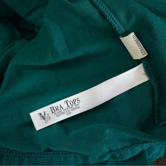 VS Victoria’s Secret Teal Racerback Y2K Shelf Bra Dress Small - Picture 11 of 11
